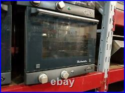 Cadco Quarter Size Countertop Electric Convection Oven with 3 Quarter Size racks