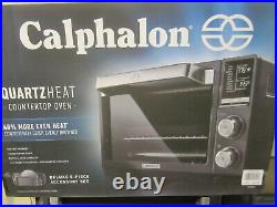 Calphalon Quartz Heat Countertop Convection Oven Stainless Dark Gray 5 Pc Acces