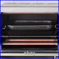 Calphalon Quartz Heat Countertop Toaster Oven with Air Fry, 0.88 Cu. Ft