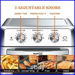 Chef Air Fryer Toaster Oven Versatile Modes 19QT Convection Countertop Oven Home