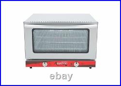 Commercial Countertop Half Sheet Size Convection Oven, 1.5 Cu. Ft, 120V, 1600W