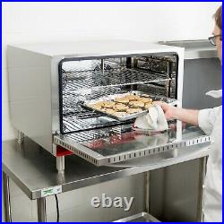 Commercial Oven Full Size Electric Stainless Steel with Steam Countertop 4600W