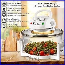 Convection Countertop Toaster Oven, 120V PKCOV45 & Air Fryer, Infrared Convect
