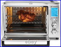 Convection Toaster Oven All-In-One 9-Slice XL Countertop Set With Bamboo Cutting B