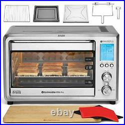 Convection Toaster Oven All-In-One 9-slice XL Countertop Set with Bamboo Cuttin