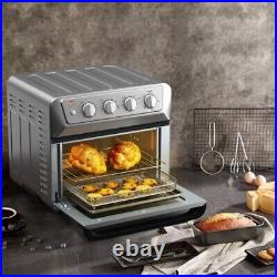 Countertop Convection Oven Air Fryer Toaster Rack Tray 7-in-1 21.5 Qt. 1800W