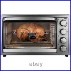 Countertop Convection Oven Rotisserie Rack Small Kitchen Electric Toaster Cooker
