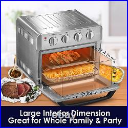 Countertop Convection Toaster Oven, AUMATE Kitchencore 7-in-1 Air Fryer Toaster