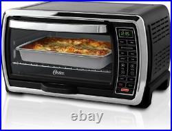Countertop Toaster Oven Digital Convection Large 6-Slice 1300W Stainless Steel