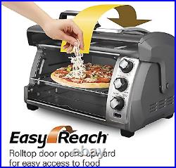 Countertop Toaster Oven, Easy Reach with Roll-Top Door, 6-Slice, Convection 311