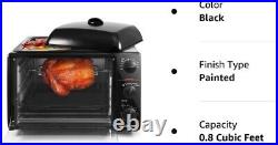 Countertop Toaster Oven with Convection & Rotisserie 8 Functions, 23L Capacity