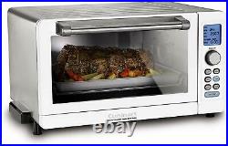 Cuisinart Deluxe Convection Toaster Oven Broiler, White and Stainless