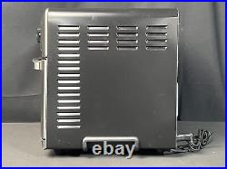 Cuisinart TOA-60 1800w Convection Toaster Oven/ Air Fryer Black Used Please Read