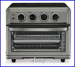 Cuisinart TOA-70 AirFryer Toaster Oven with Grill Function Black Stainless Steel