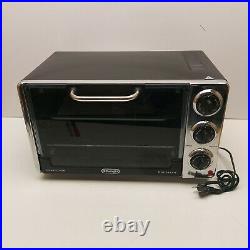 DeLonghi Electric 6-Slice Convection Toaster Oven Grill Bake Rotisserie RO-2058
