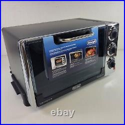 DeLonghi RO-2058 Toaster Oven Convection Oven Rotisserie Open Box