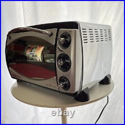 Delonghi Convection Toaster Oven Stainless Steel Countertop AR1070 RETRO LOOK