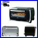 Digital Countertop Convection Toaster Oven Large Size Black & Stainless Steel