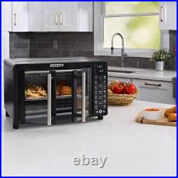 Digital French Door Countertop Air Fryer Baker Toaster Oven Compact Kitchen Cook