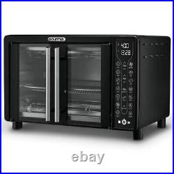 Digital French Door Countertop Air Fryer Baker Toaster Oven Compact Kitchen Cook