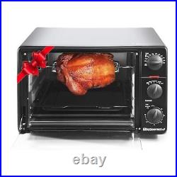 ERO-2008NFFP Countertop XL Toaster Oven Rotisserie, Bake, Grill, Broil, Roast