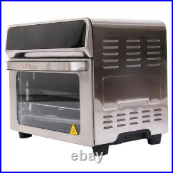 E-Macht 24 QT Electric Air Fryer Oven Toaster Dehydrate Convection Countertop