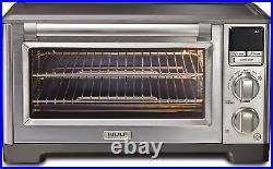 Elite Digital Countertop Convection Toaster Oven with Temperature Probe and 7 Co