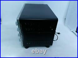 Elite Gourmet ETO4510BM Double French Door Countertop Convection Toaster Oven