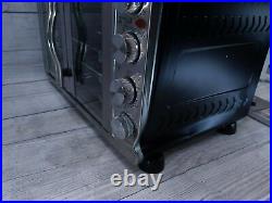 Elite Gourmet ETO-4510M French Door Countertop Convection Toaster Oven READ