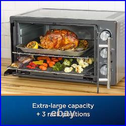 Extra-Large French Door Air Fry Countertop Toaster Oven