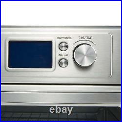 Farberware Countertop Electric Air Fryer Toaster Oven Machine, Stainless Steel