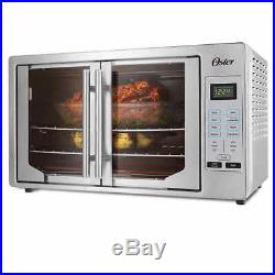 French Door Oster Digital Countertop Toaster Oven, Stainless Steel