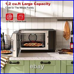 Galanz GTWHG12S1SA10 4-in-1 ToastWave with TotalFry 360, Stainless Steel