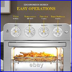 Geek Chef Air Fryer Toaster Oven, 6 Slice 24QT Convection Airfryer Countertop