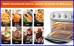 Geek Chef Air Fryer Toaster Oven Combo, 4 Slice Toaster Convection Air Fryer NEW