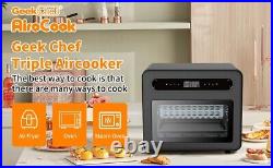 Geek Chef Steam Air Fryer Toast Oven Combo Steam Convection Oven Countertop