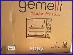 Gemelli Twin Oven Convection Oven with Built-In Pizza Drawer Brand New