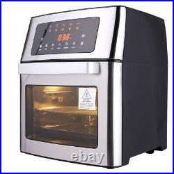 HIFRRUY+Air Fryer, 10-in-1 AirFryer Toaster Oven Combo, 16 Quart Countertop#Best