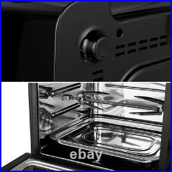 HIFRRUY+Air Fryer, 10-in-1+AirFryer Toaster Oven Combo, 16-Quart Countertop Quart