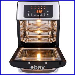 HIFRRUY Air Fryer, 10in1, AirFryer Toaster Oven Combo, 16 Quart Countertop Quart//