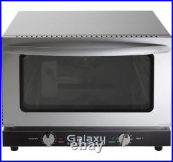 Half Size Countertop Convection Oven 120V Dial Glass 1600 Watts Standard Depth