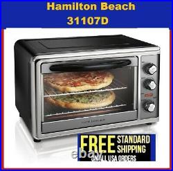 Hamilton Beach 31107D Convection Countertop Toaster Oven with Rotisserie XLarge