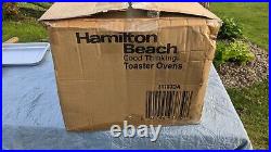 Hamilton Beach Countertop Rotisserie Convection Toaster Oven Stainless 31103DA