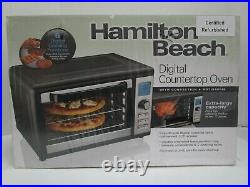 Hamilton Beach Digital Countertop Oven With Convection And Rotisserie 31154