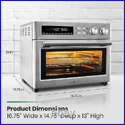 Infrared Heating Air Fryer Toaster Oven, Extra Large Countertop Convection Oven