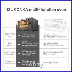 KONKA 13L Electric Oven Multifunction Baking Fryer Countertop Convection Oven