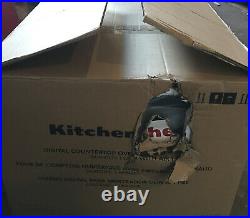 KitchenAid Digital Countertop Oven with Air Fry Black, Destroyed Box