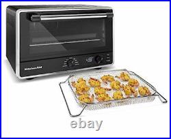 KitchenAid KCO124BM Digital Countertop Oven with Air Fry, Black Matte