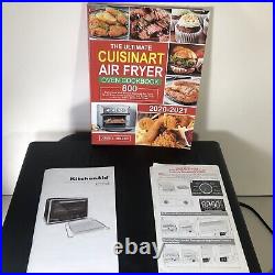 KitchenAid KCO124BM Digital Countertop Oven with Air Fry Dehydrator Black Matte