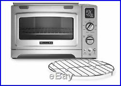 KitchenAid KCO275SS Convection 1800W Digital Countertop Oven 12 Stainless Steel